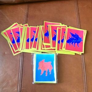 Pokemon Trading Cards - Blue and Pink Design
